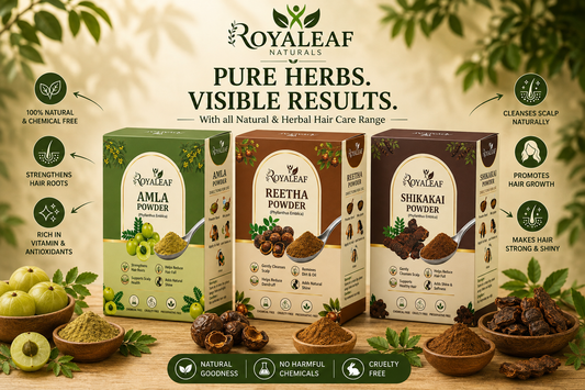 3x Product - Amla, Reetha, Shikakai Powder