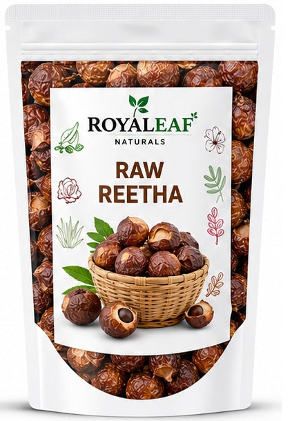 Dried Reetha Raw Soapnuts for Hair Shampoo, 100% Natural Ritha Raw form) 